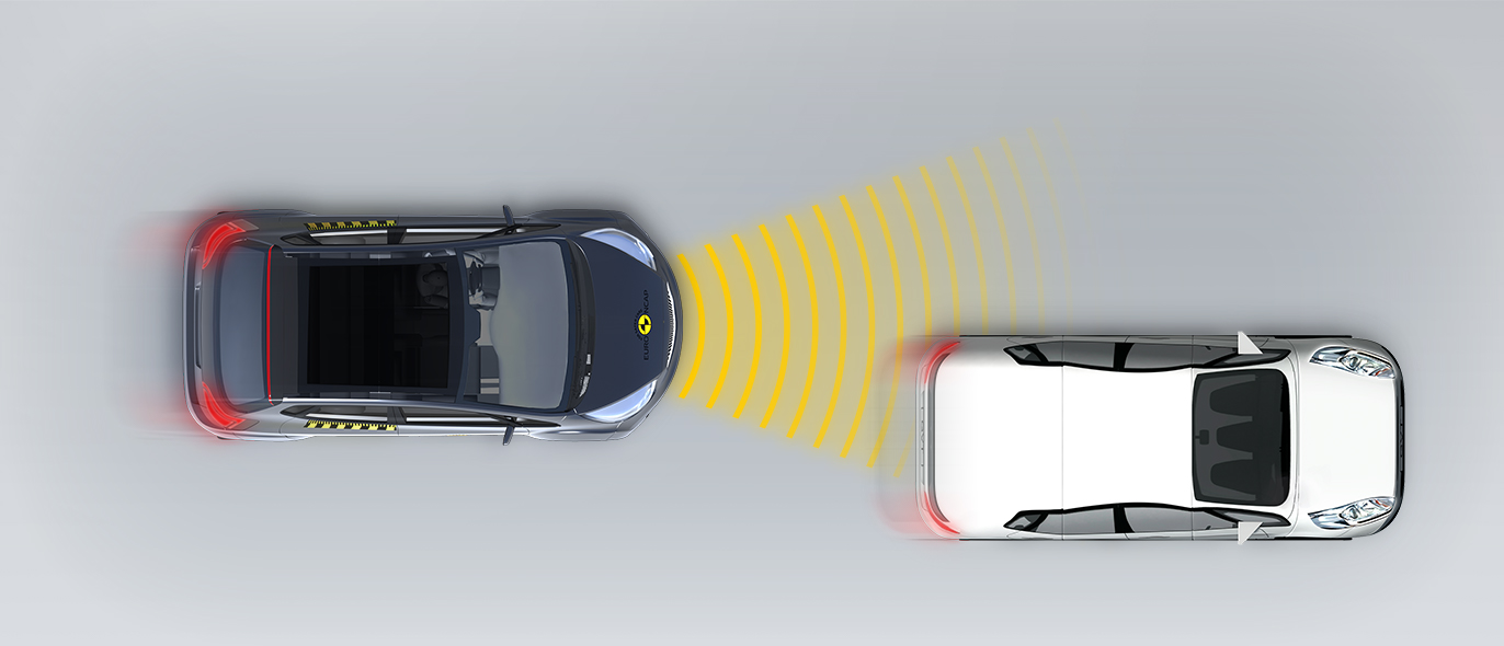 Approaching a slower moving car 