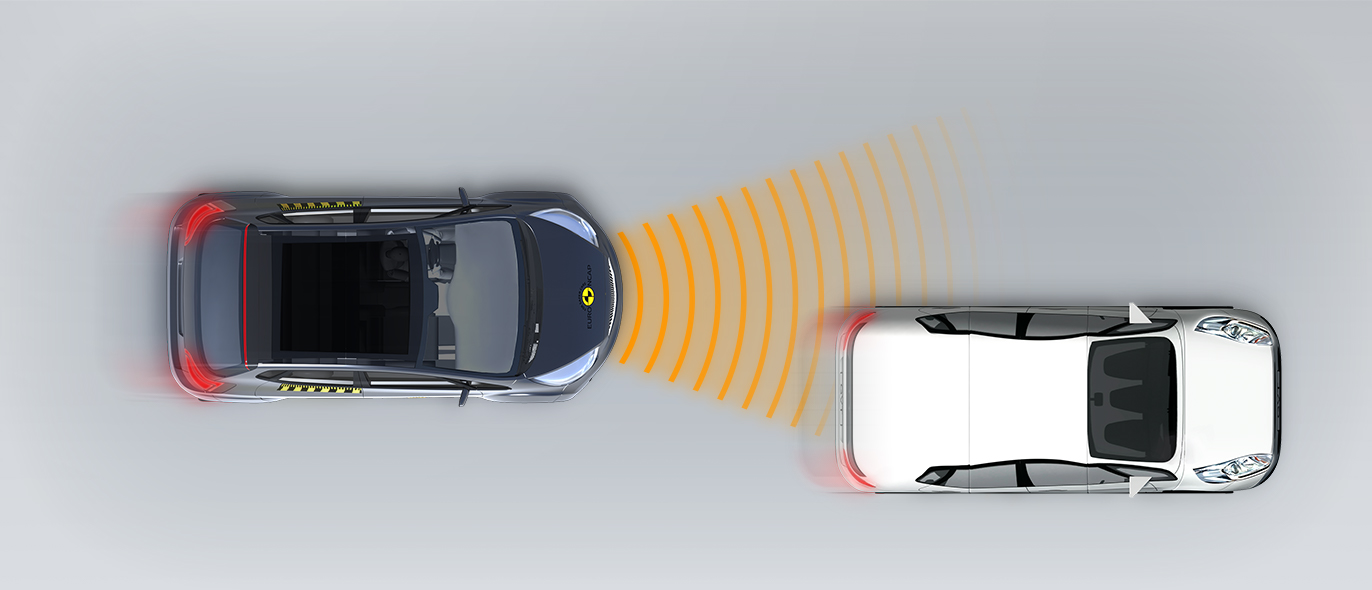 Approaching a slower moving car 