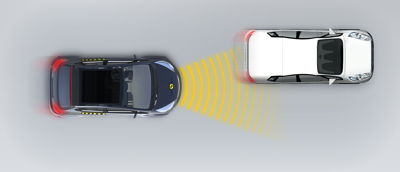 Approaching a slower moving car 