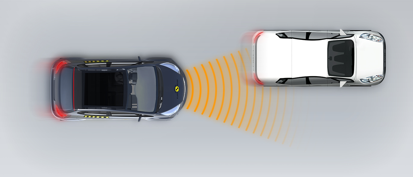 Approaching a slower moving car 