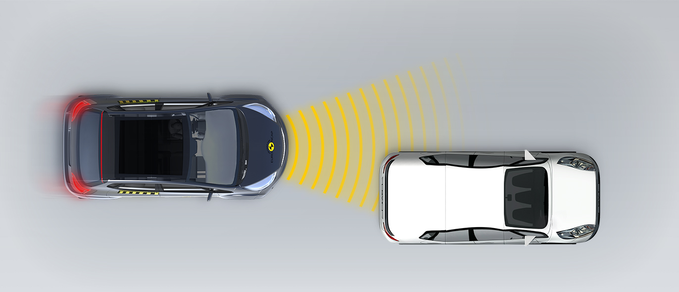 Approaching a stationary car 