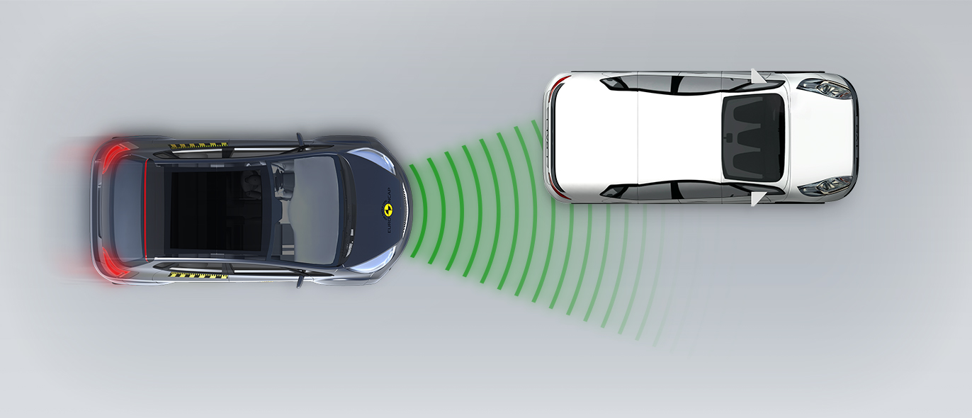 Approaching a stationary car 