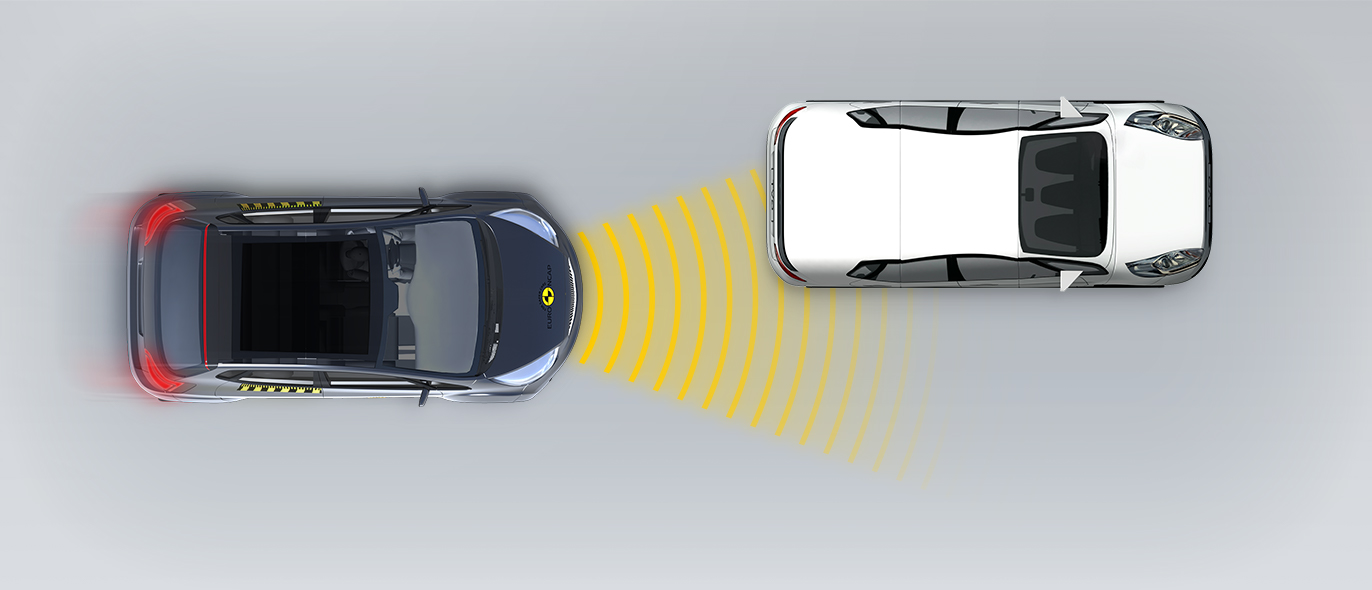Approaching a stationary car 