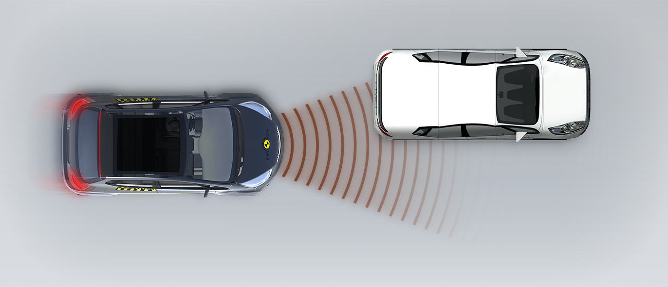 Approaching a stationary car 
